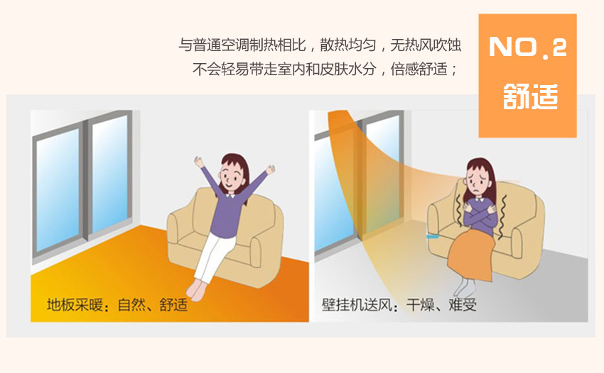 魯禹家用空氣源熱泵優(yōu)缺點(diǎn)二:散熱自然舒適不干燥 魯禹家用空氣源熱泵優(yōu)缺點(diǎn)二:散熱自然舒適不干燥