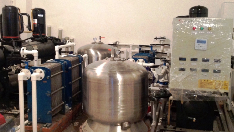 機關浴池洗浴廢水余熱回收系統(tǒng)現(xiàn)場 機關浴池洗浴廢水余熱回收系統(tǒng)現(xiàn)場